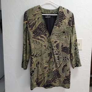Carole Little Abstract Blazer